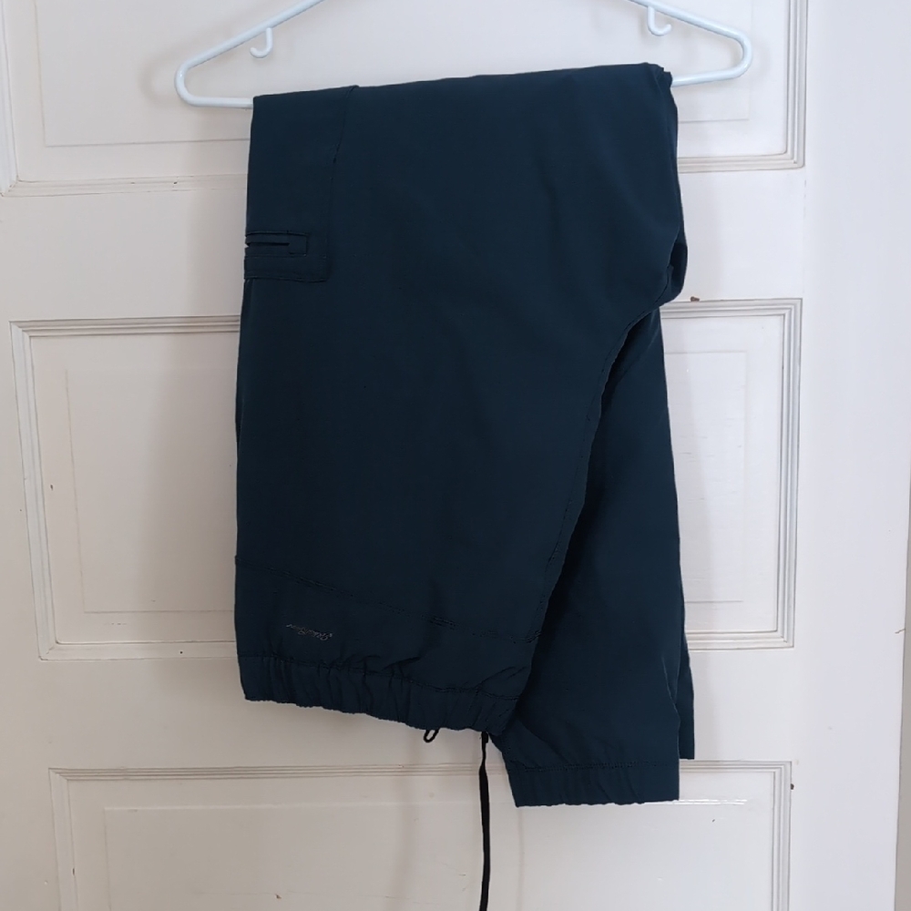 Eddie Bauer Dark Teal Blue Track Pants